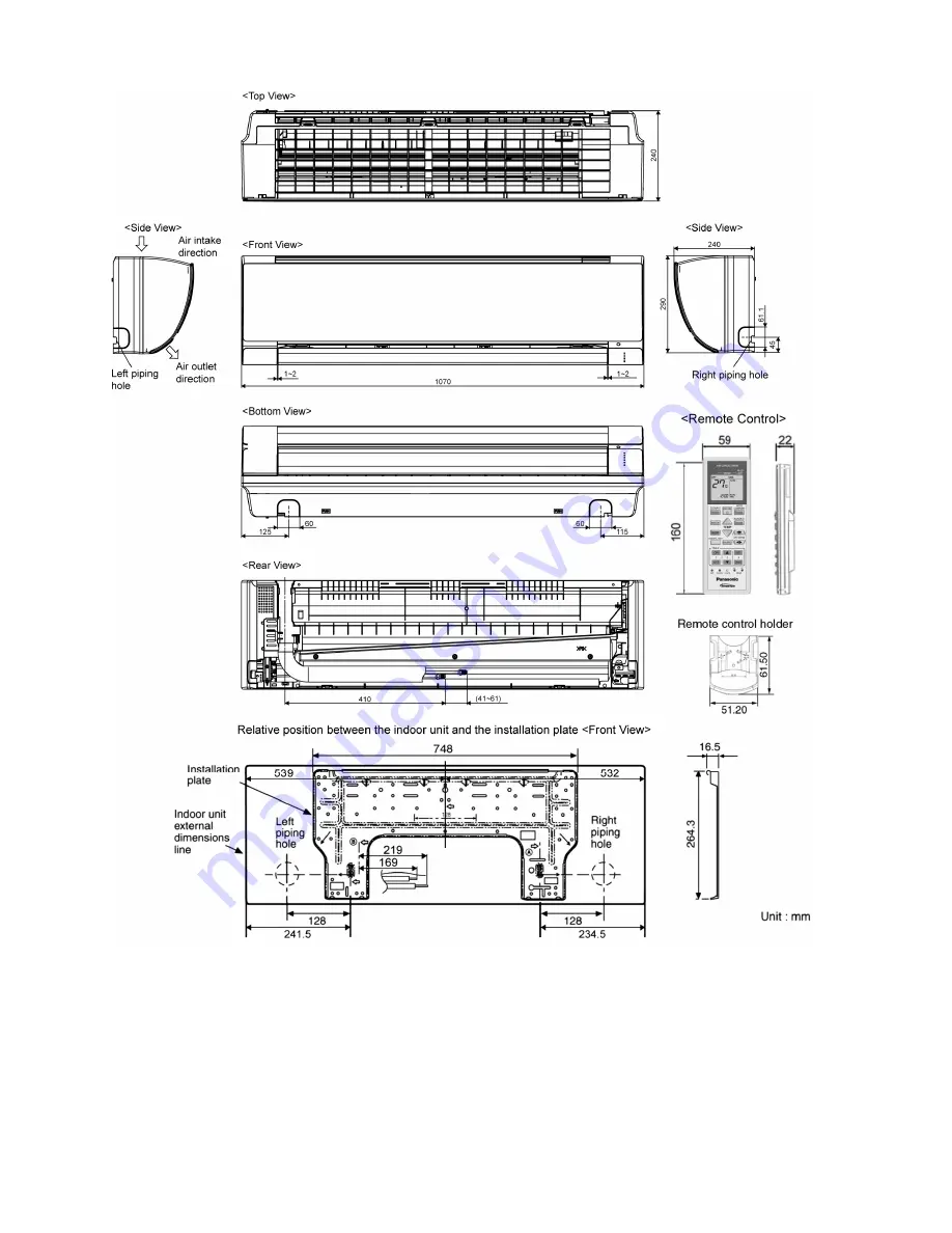 Panasonic CS-E12PKR Service Manual Download Page 32