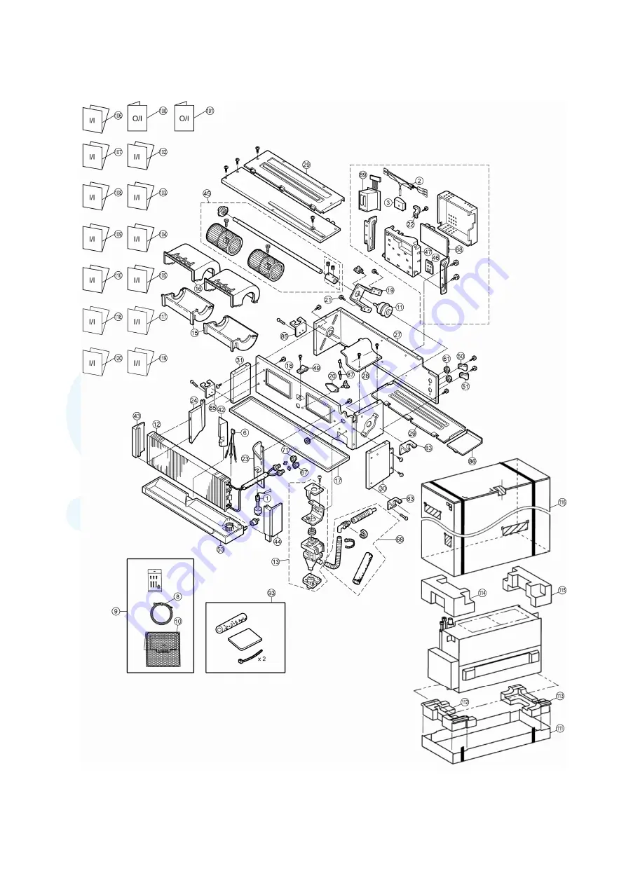 Panasonic CS-E12QD3EAW Service Manual Download Page 91