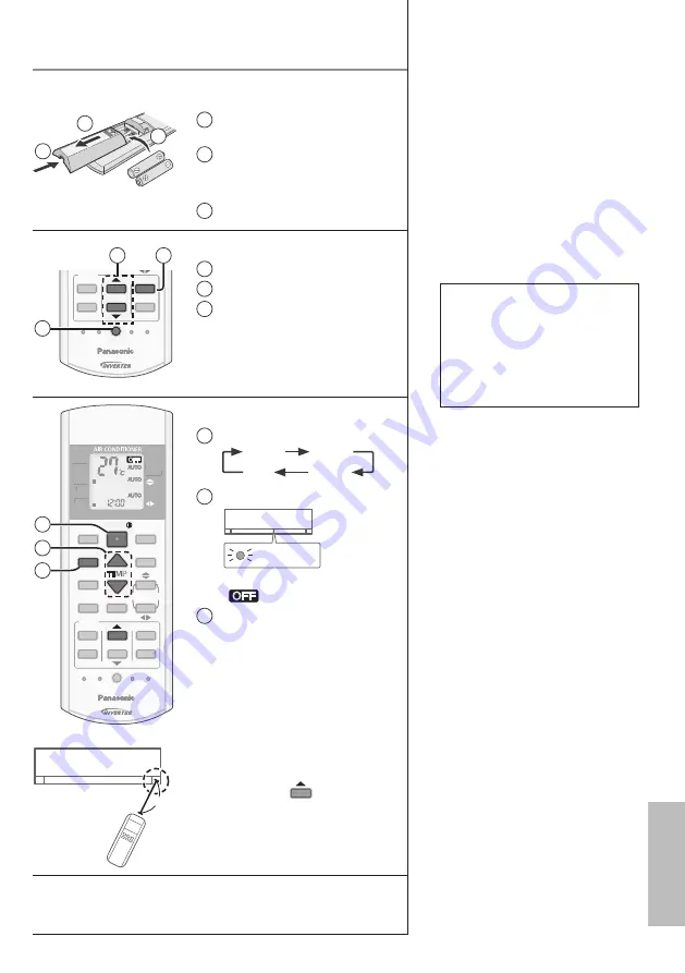 Panasonic CS-E12QKEW Скачать руководство пользователя страница 53