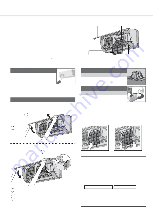 Panasonic CS-E12RKDW Operating Instructions Manual Download Page 22