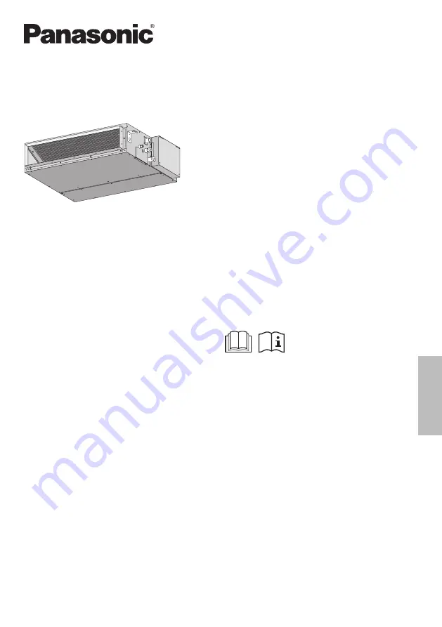 Panasonic CS-E12SD3RW Скачать руководство пользователя страница 1