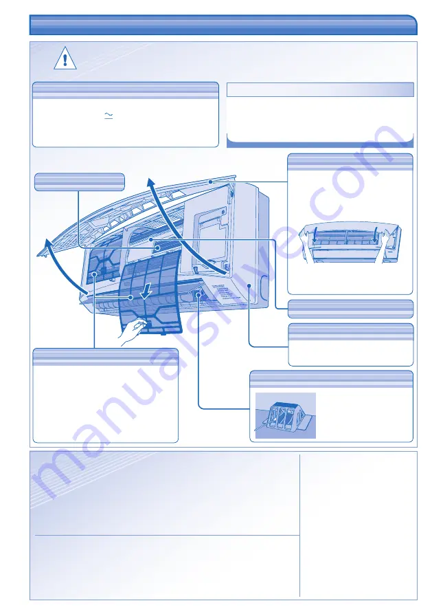 Panasonic CS-E15JKE-3 Operating Instructions Manual Download Page 18