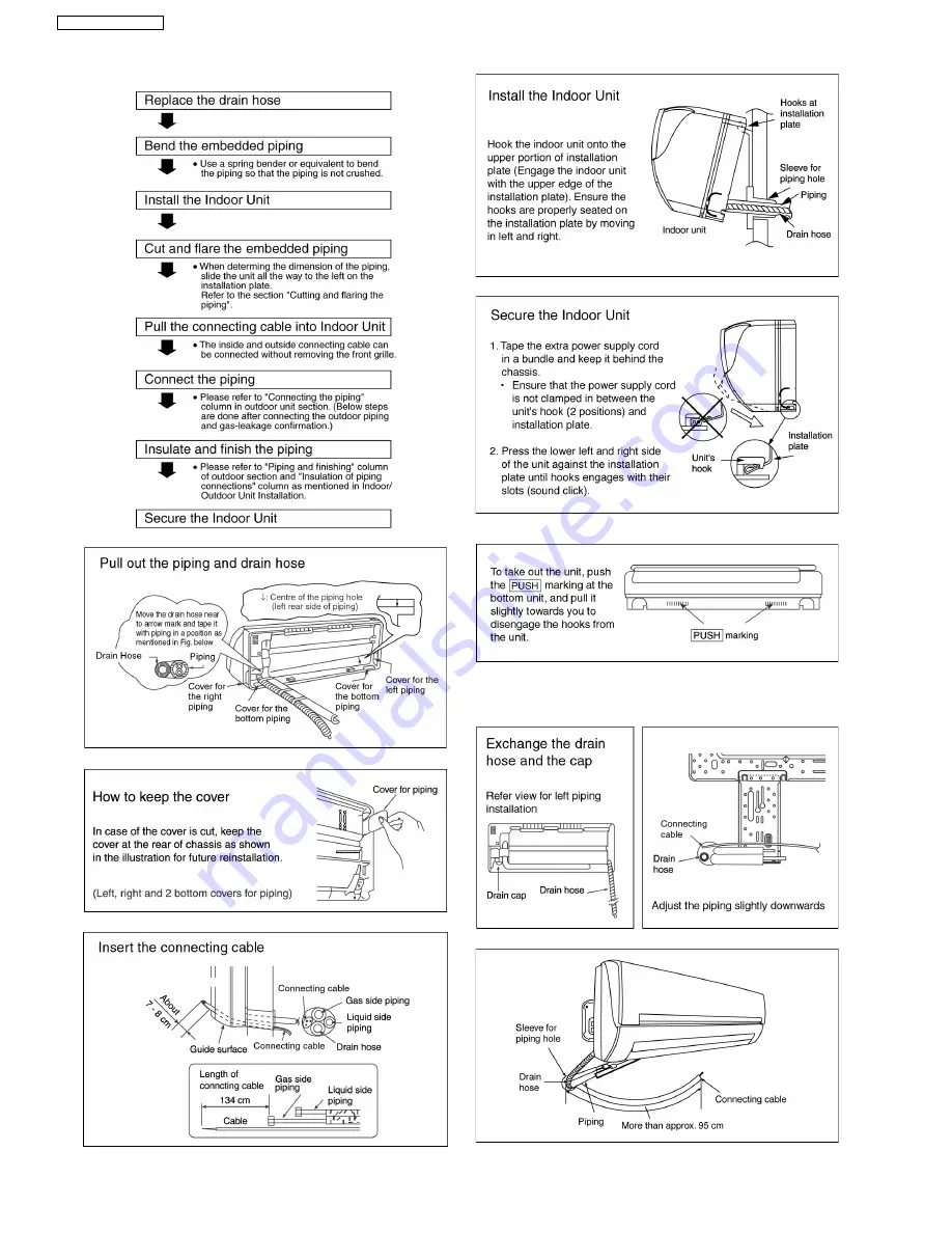 Panasonic CS-E24DKE Скачать руководство пользователя страница 62