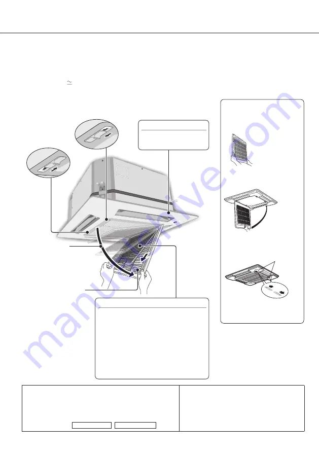 Panasonic CS-E9SB4RW Operating Instructions Manual Download Page 8