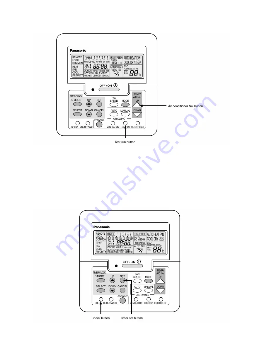 Panasonic CS-F14DD3E5 Service Manual Download Page 80