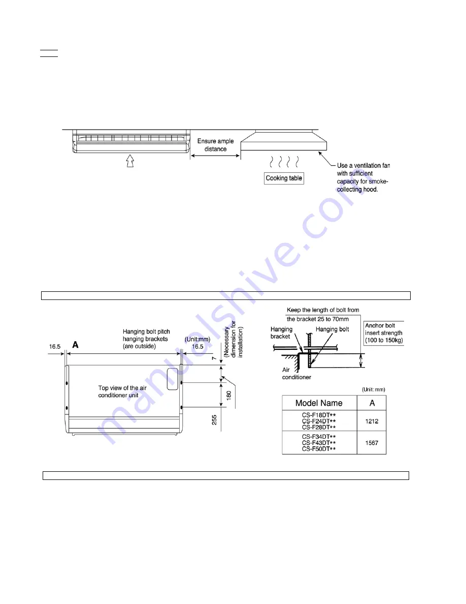 Panasonic CS-F24DTE5 Service Manual Download Page 50