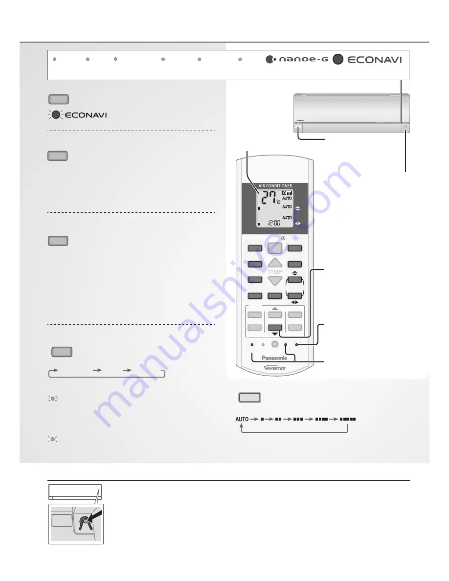 Panasonic CS-HE12PKD Скачать руководство пользователя страница 6