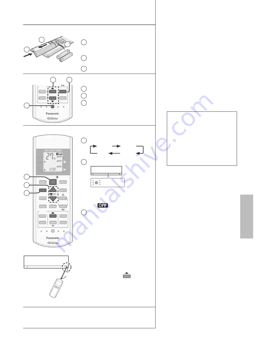 Panasonic CS-HE12PKD Скачать руководство пользователя страница 15