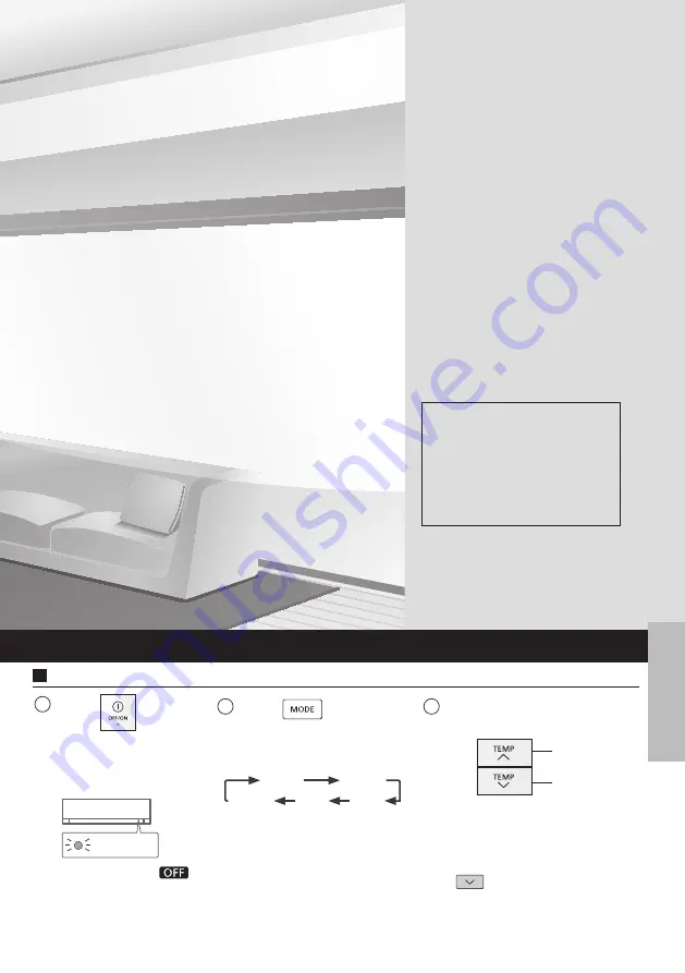 Panasonic CS-HZ25WKE Operating Instructions Manual Download Page 69