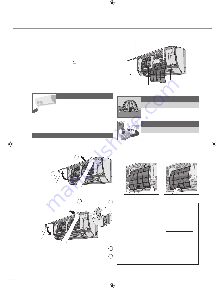 Panasonic CS-K18PKF Operating Instructions Manual Download Page 10