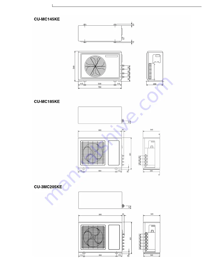 Panasonic CS-MC125KE Скачать руководство пользователя страница 17