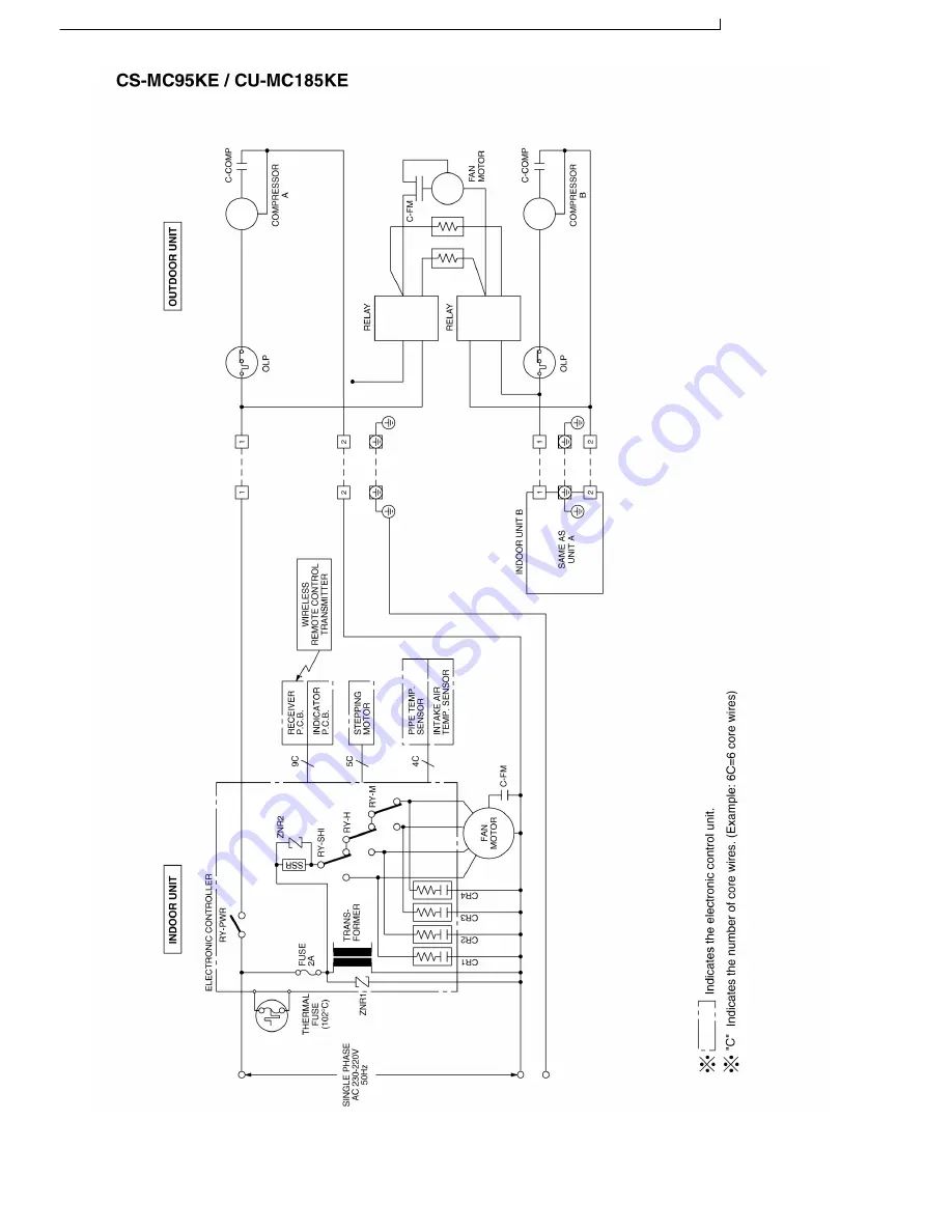 Panasonic CS-MC125KE Скачать руководство пользователя страница 24