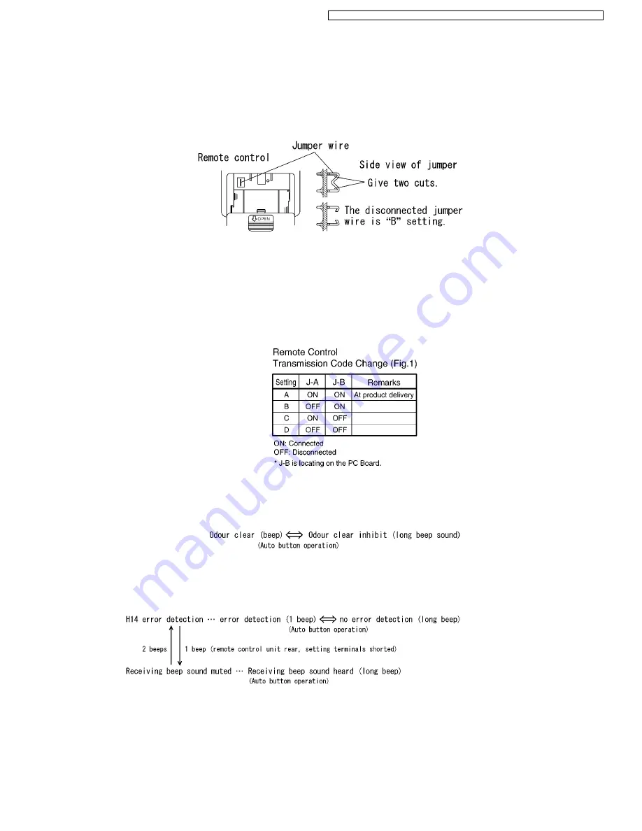 Panasonic CS-ME10CB1P Service Manual Download Page 23