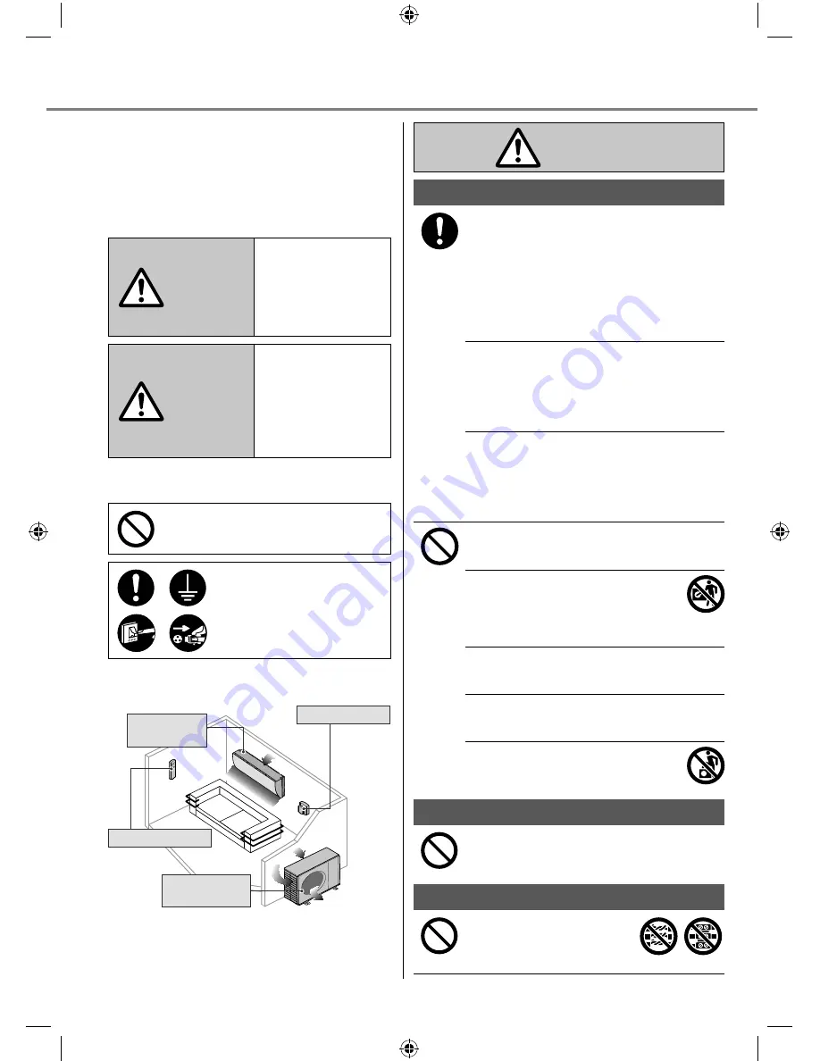 Panasonic CS-MRE12PKE Operating Instructions Manual Download Page 12