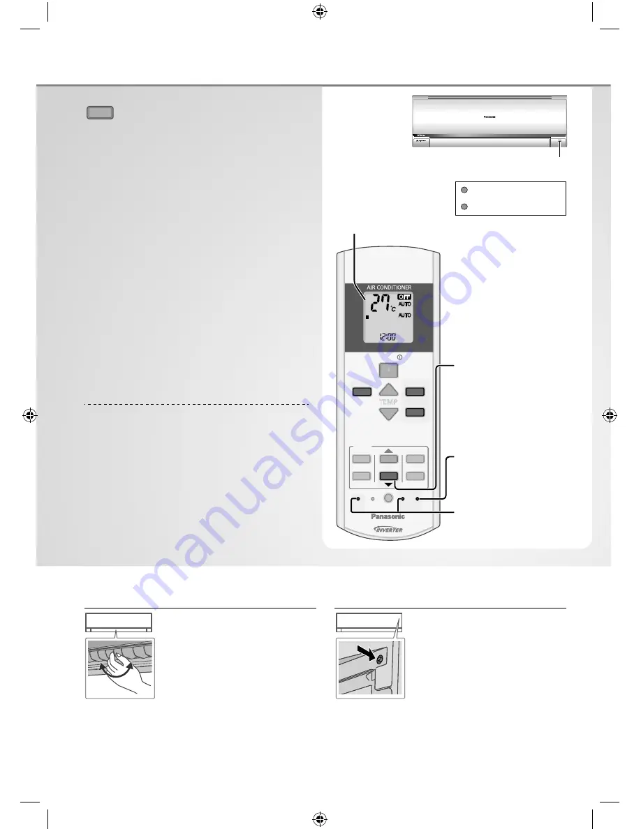 Panasonic CS-MRE12PKE Скачать руководство пользователя страница 22