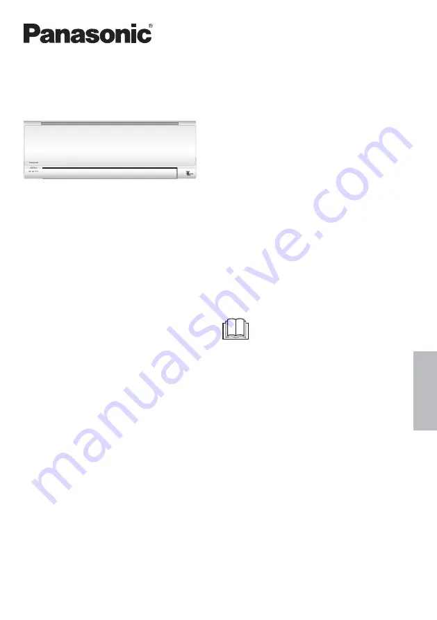 Panasonic CS-MRE12QKR Operating Instructions Manual Download Page 1