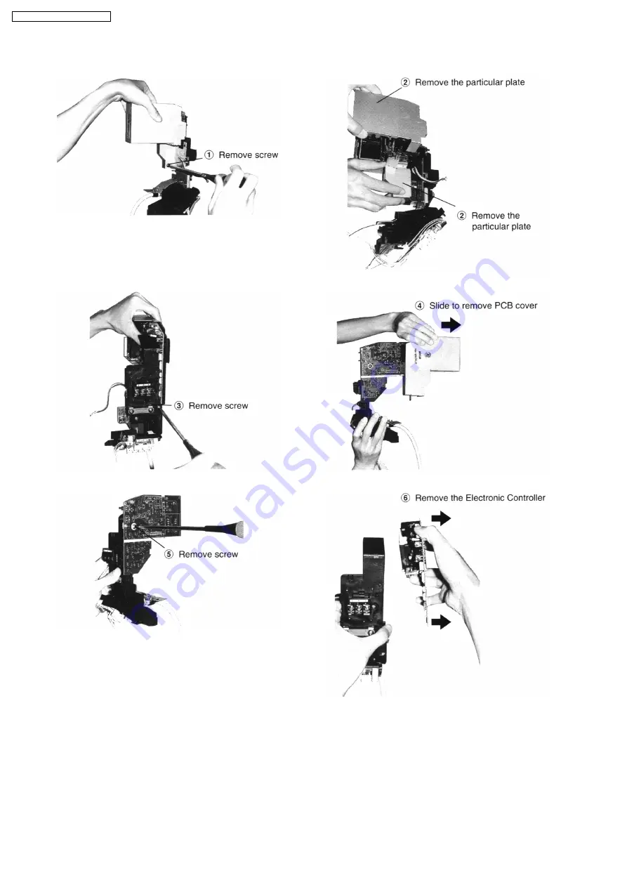 Panasonic CS-MVG103KE Service Manual Download Page 62