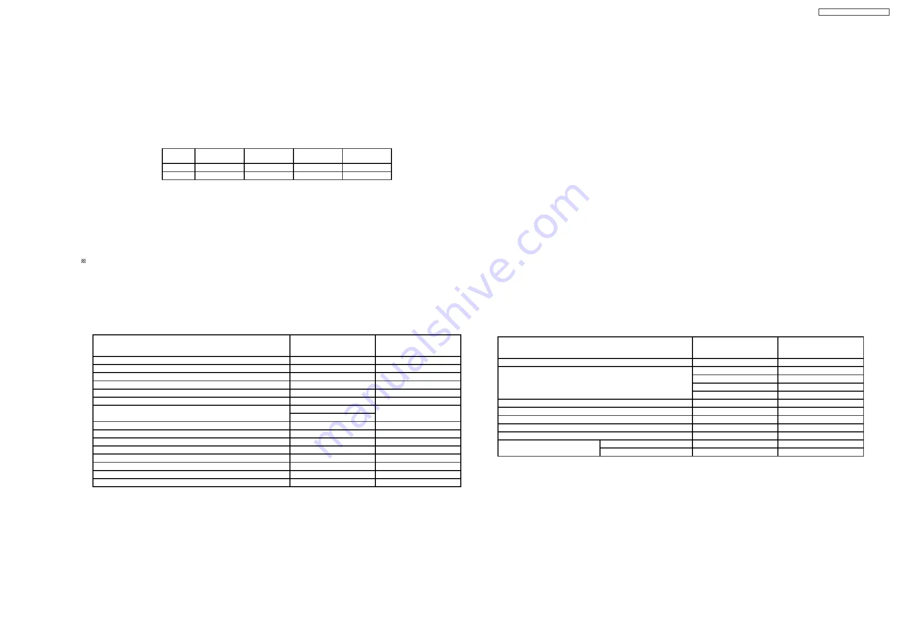 Panasonic CS-MVG103KE Service Manual Download Page 71