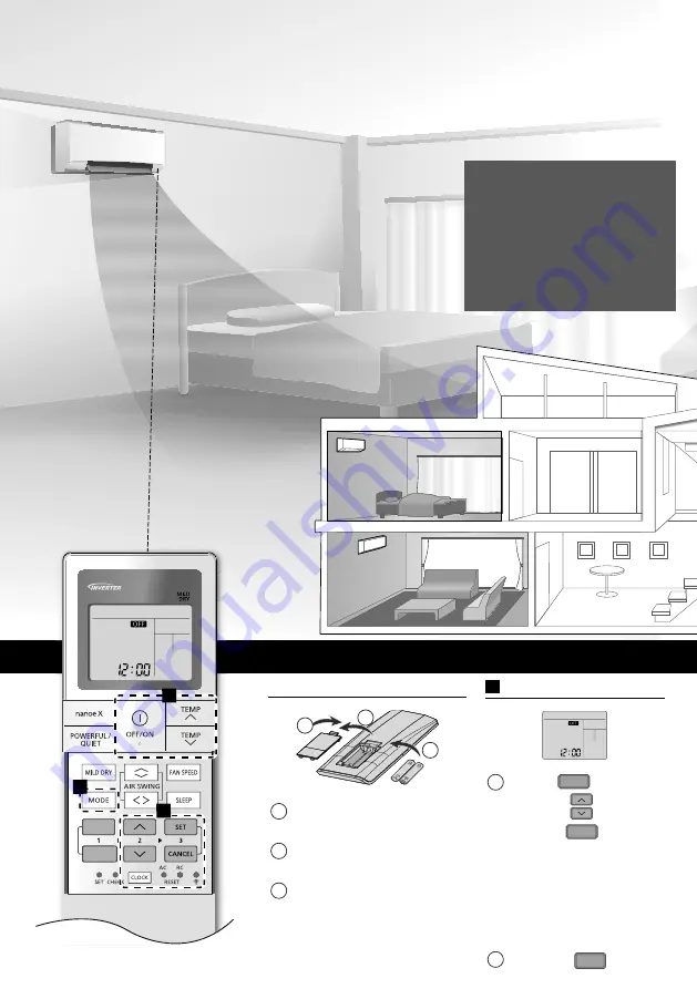 Panasonic CS-MZ16VKE Скачать руководство пользователя страница 2