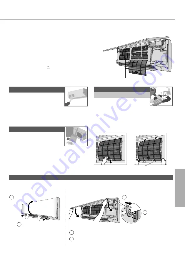 Panasonic CS-MZ16VKE Operating Instructions Manual Download Page 107