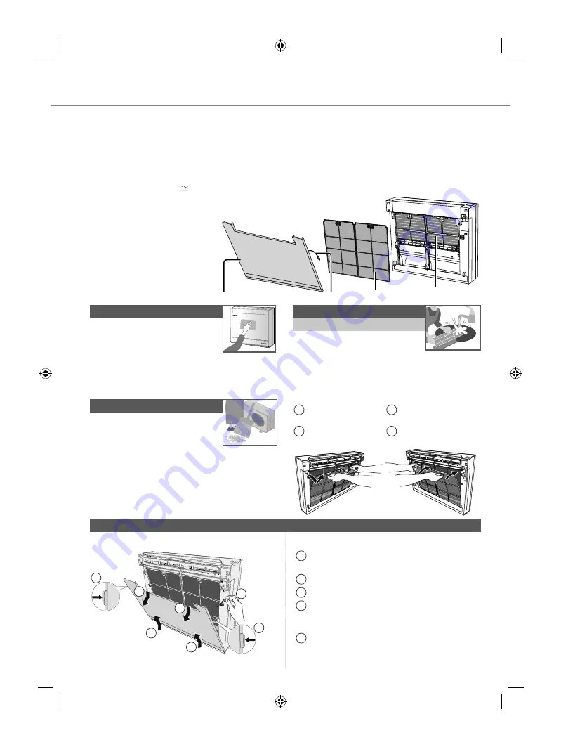 Panasonic CS-MZ20UFEA Operating Instructions Manual Download Page 64