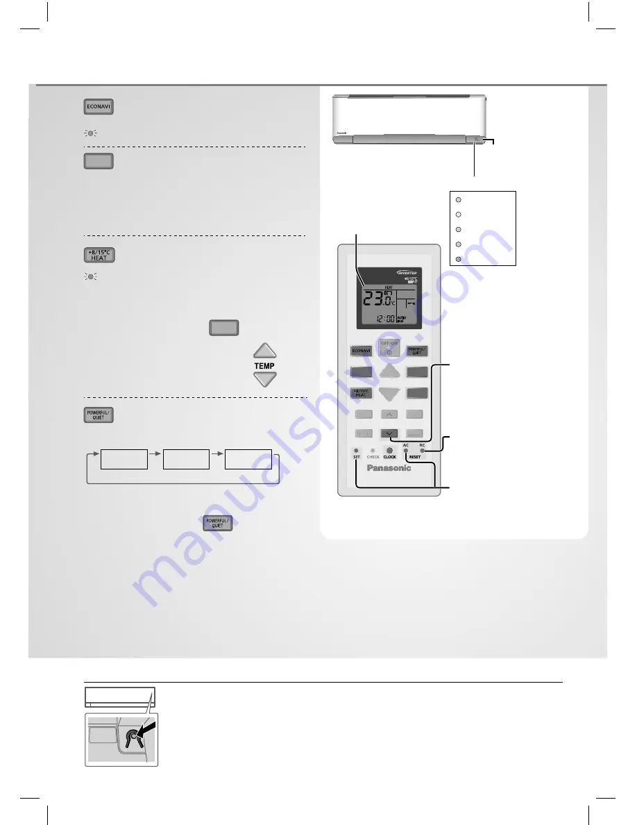 Panasonic CS-NZ12SKE Operating Instructions Manual Download Page 56