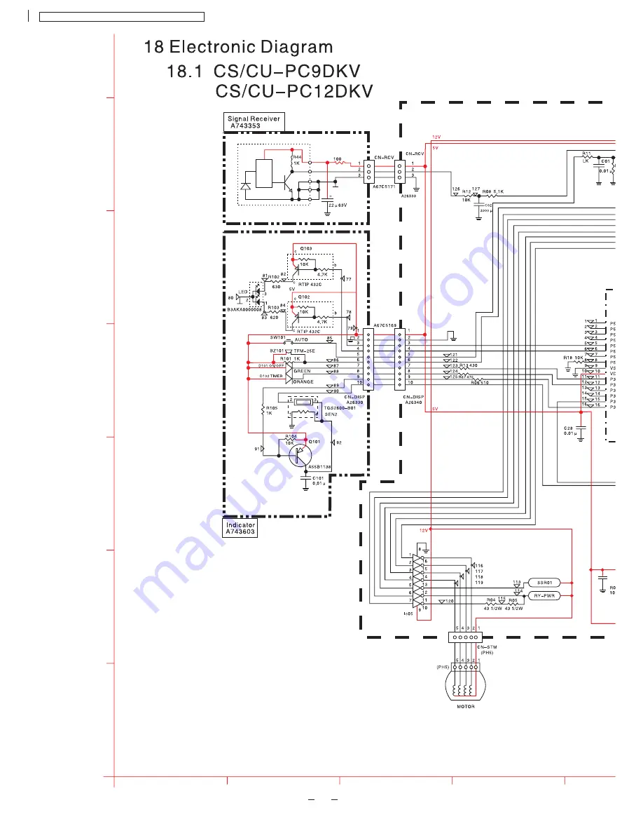 Panasonic CS-PC12DKV Service Manual Download Page 52