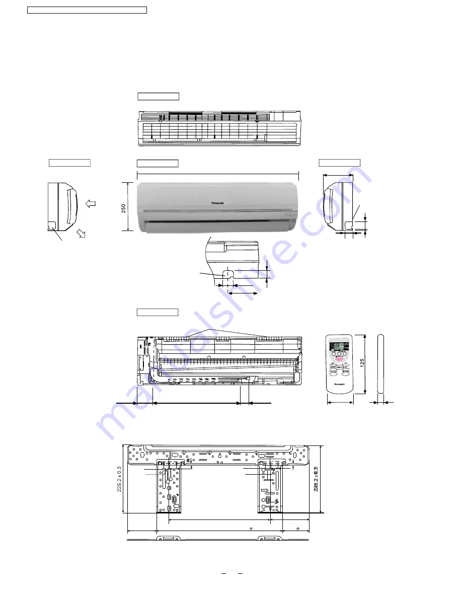 Panasonic CS-PC12GKV Service Manual Download Page 10