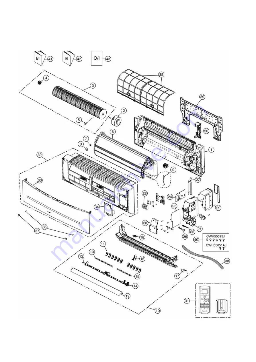 Panasonic CS-PC12KKF Скачать руководство пользователя страница 70