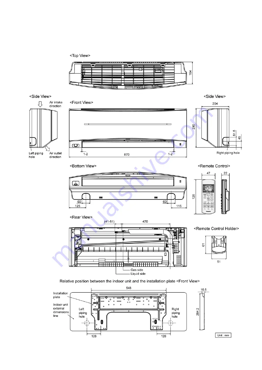 Panasonic CS-PC12MKF Скачать руководство пользователя страница 11