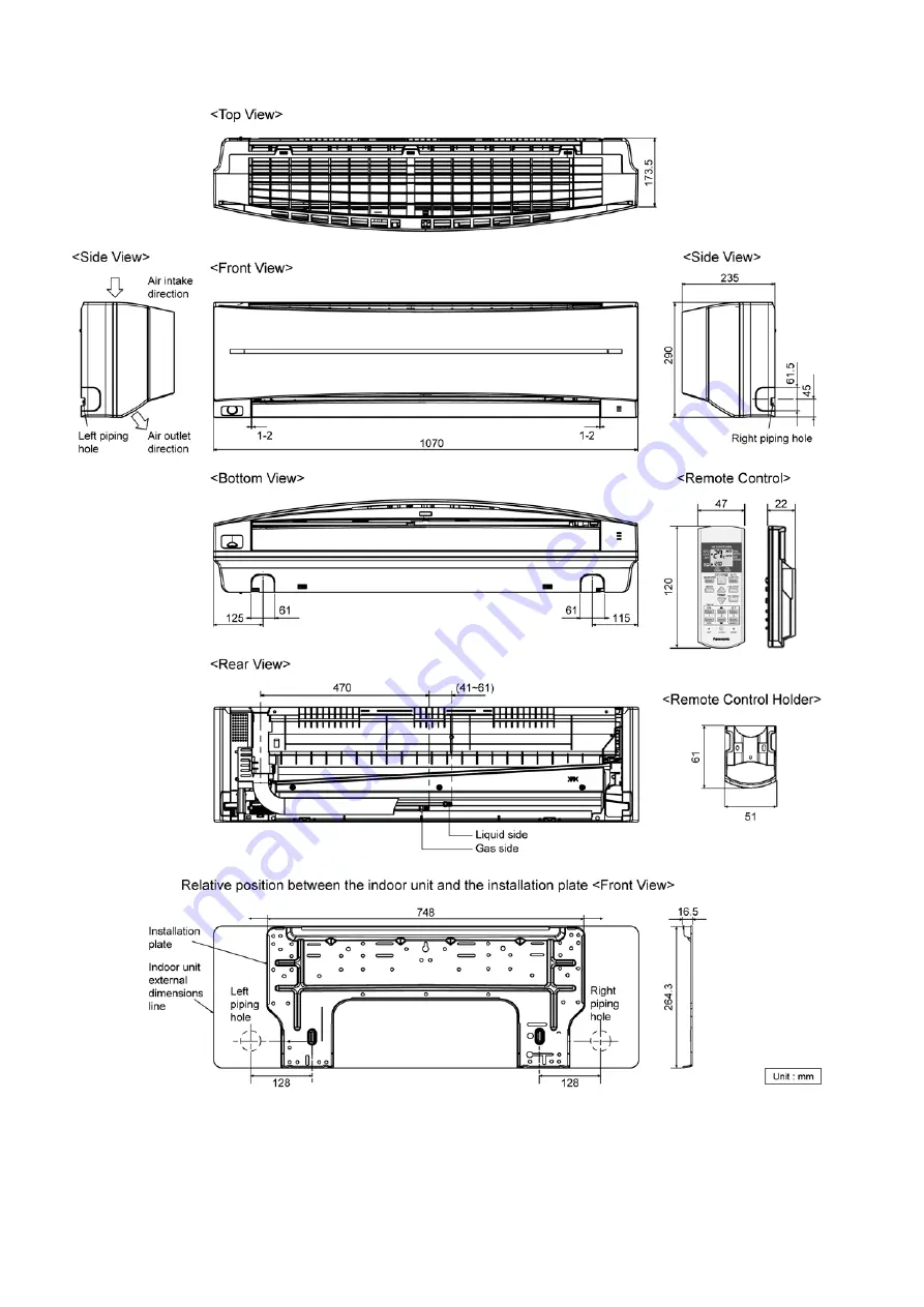 Panasonic CS-PC12MKF Service Manual Download Page 12