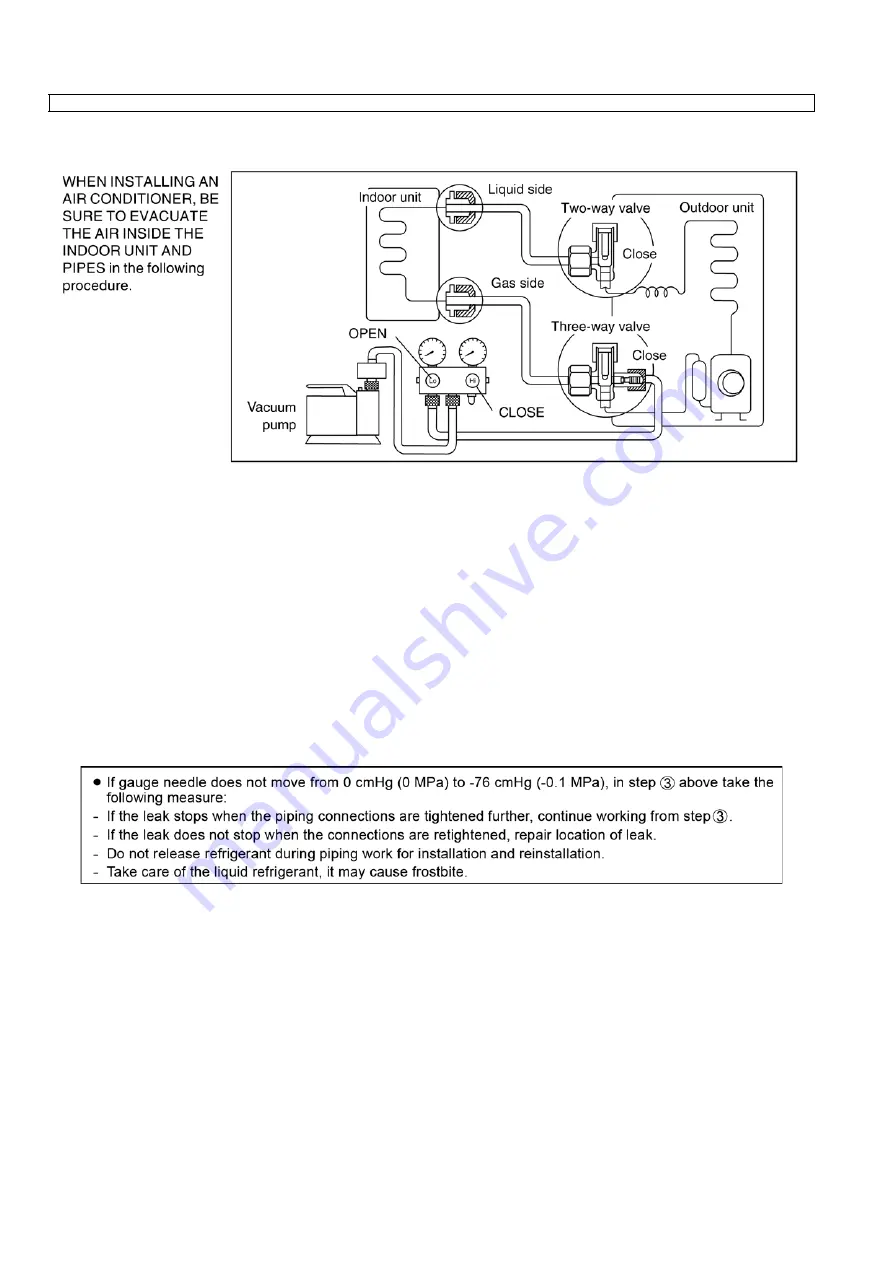 Panasonic CS-PC12MKF Service Manual Download Page 34