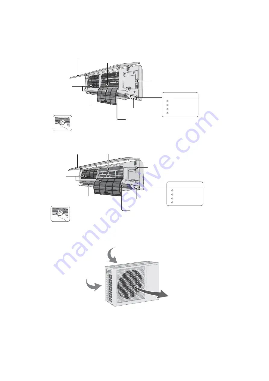 Panasonic CS-PC12TKF Service Manual Download Page 10