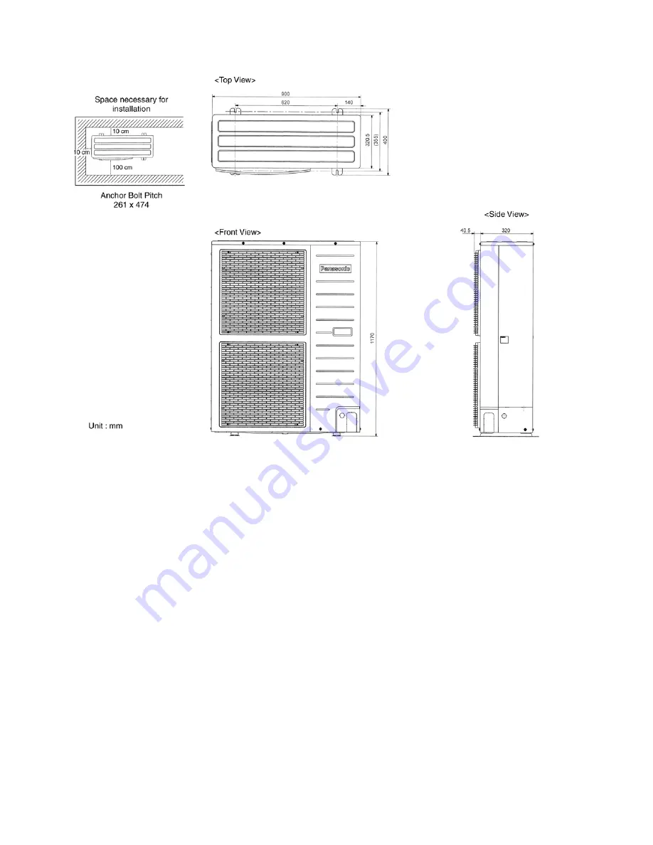 Panasonic CS-PC36JKV Service Manual Download Page 10