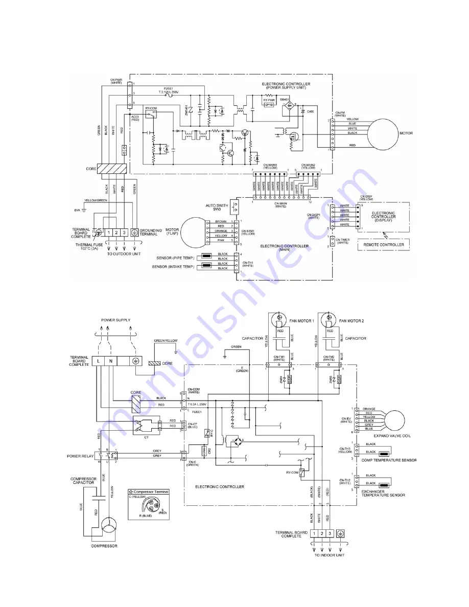 Panasonic CS-PC36JKV Service Manual Download Page 13