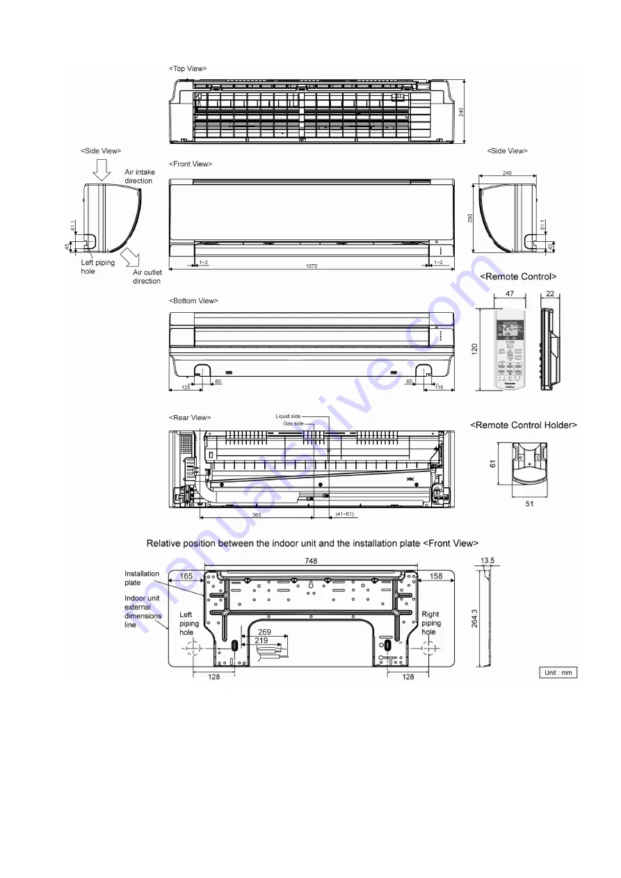 Panasonic CS-PS12NKH Service Manual Download Page 15