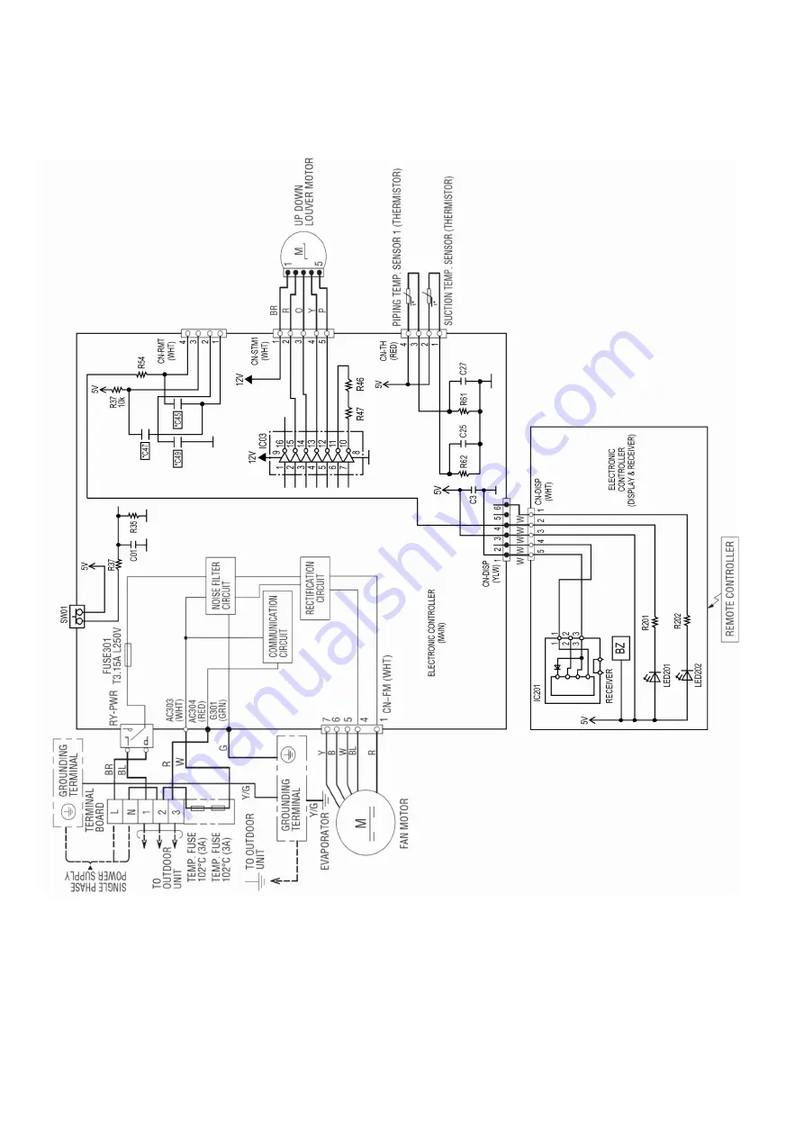 Panasonic CS-PS12NKH Service Manual Download Page 30