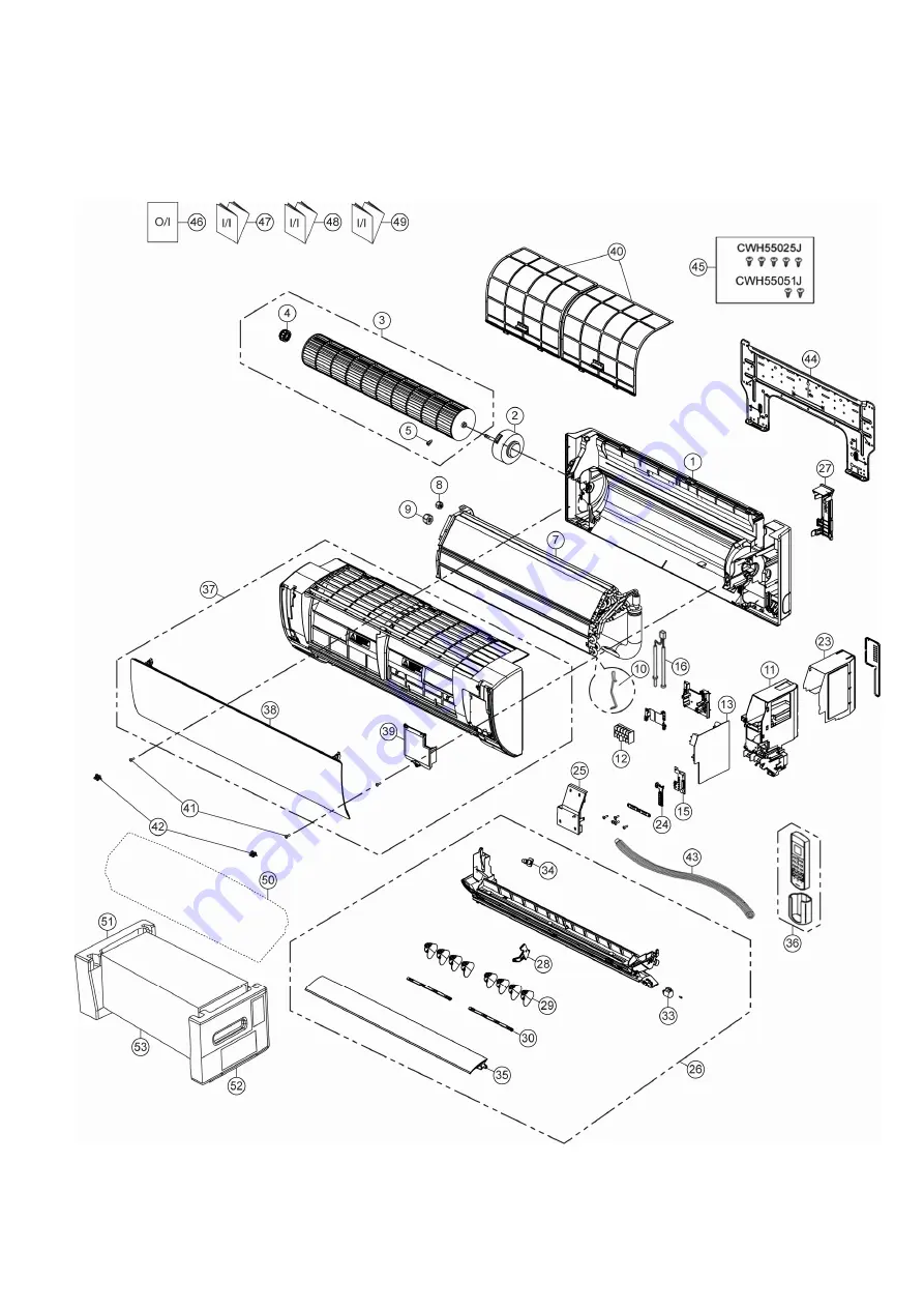 Panasonic CS-PS12NKH Service Manual Download Page 109