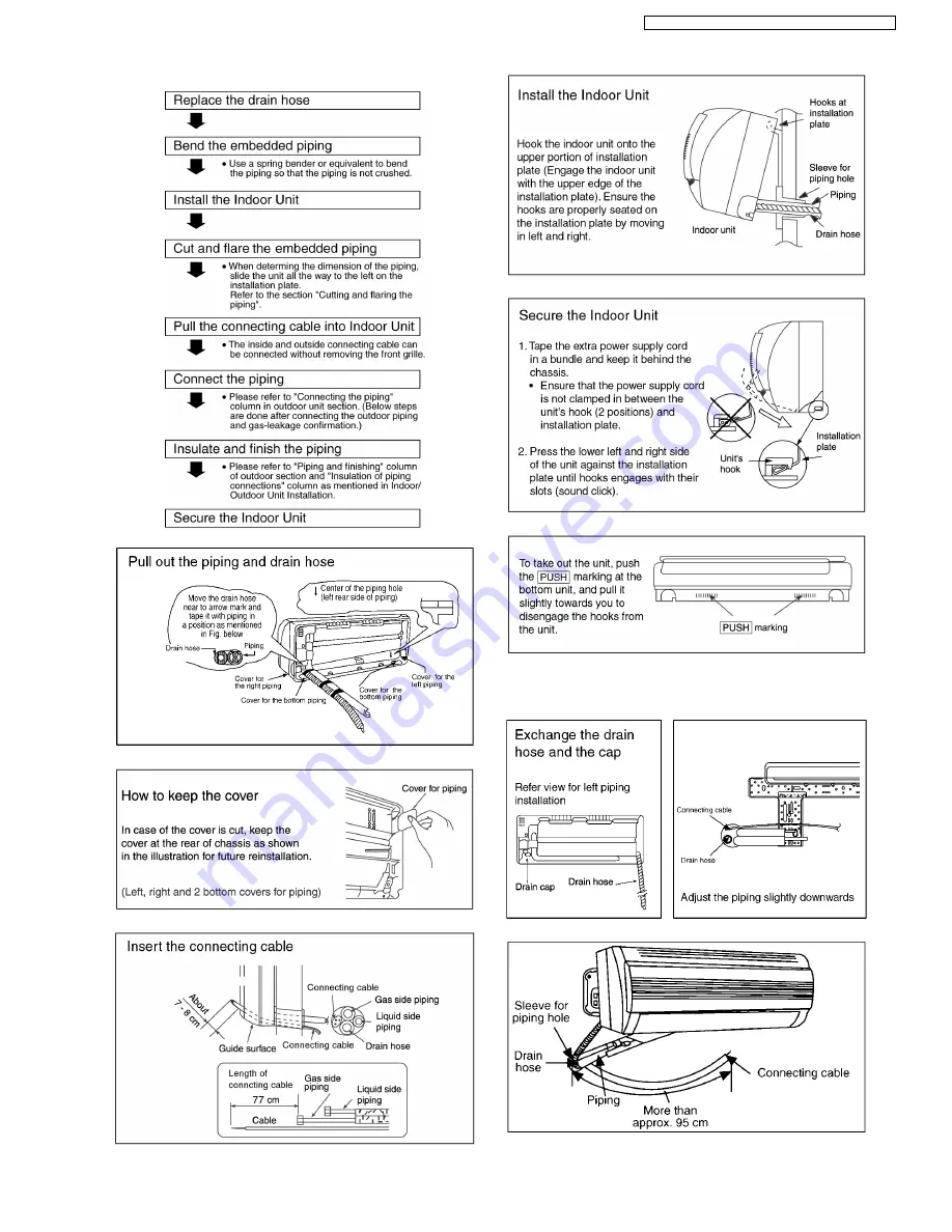 Panasonic CS-PW12CKE Service Manual Download Page 31