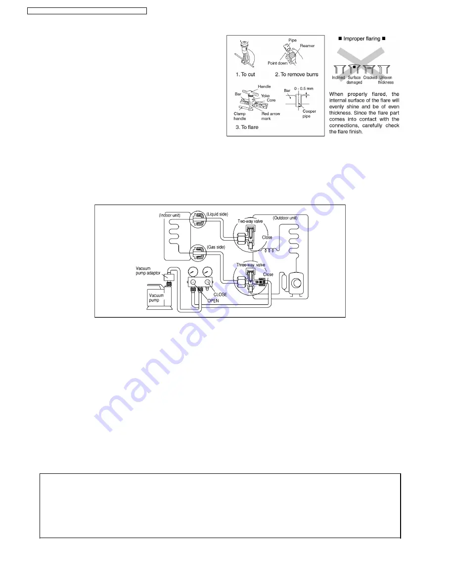 Panasonic CS-PW12CKE Service Manual Download Page 34