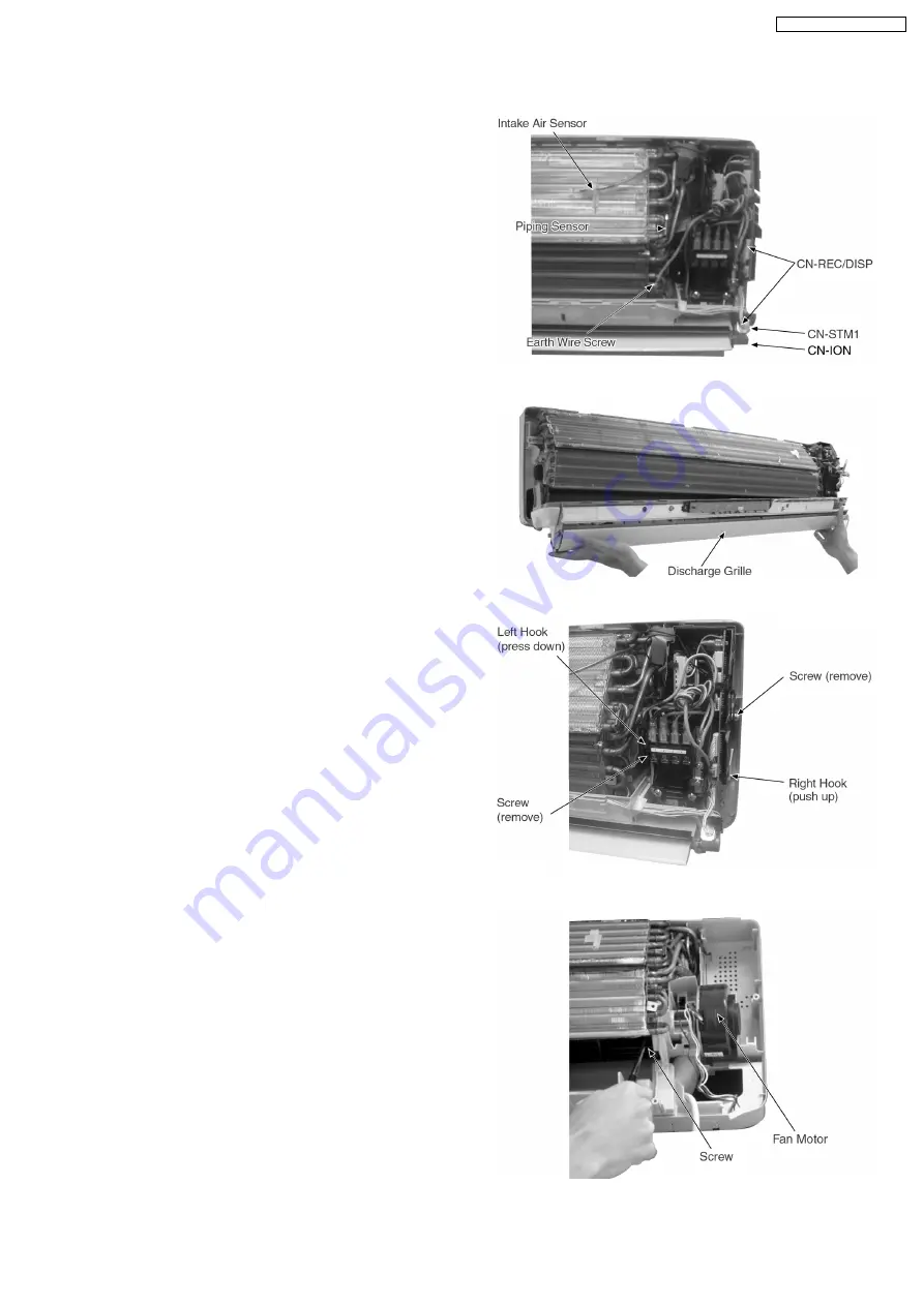 Panasonic CS-PW18CKE Service Manual Download Page 53