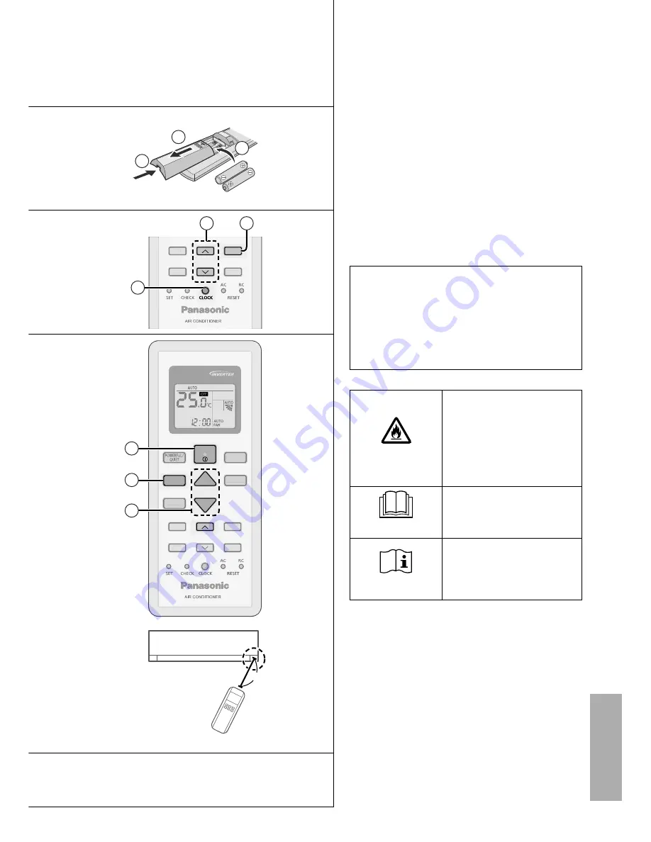 Panasonic CS-PZ12SKE Operating Instructions Manual Download Page 53