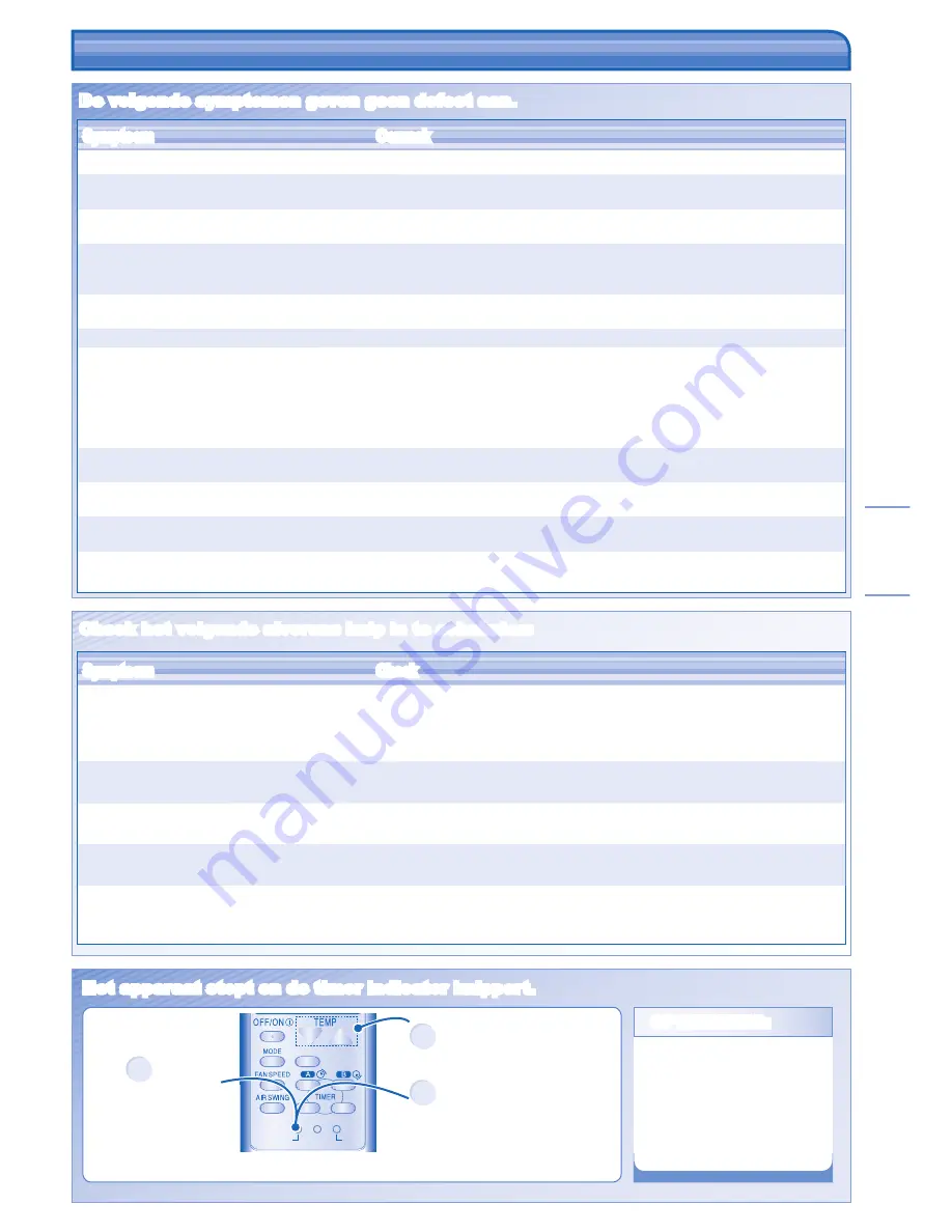 Panasonic CS-RE12HKE Operating Instructions Manual Download Page 37