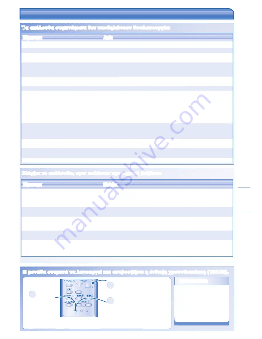 Panasonic CS-RE12HKE Operating Instructions Manual Download Page 49