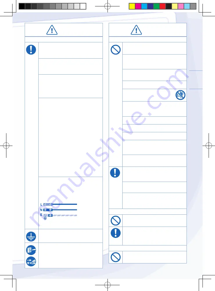 Panasonic CS-RE12NKX Operating Instructions Manual Download Page 21