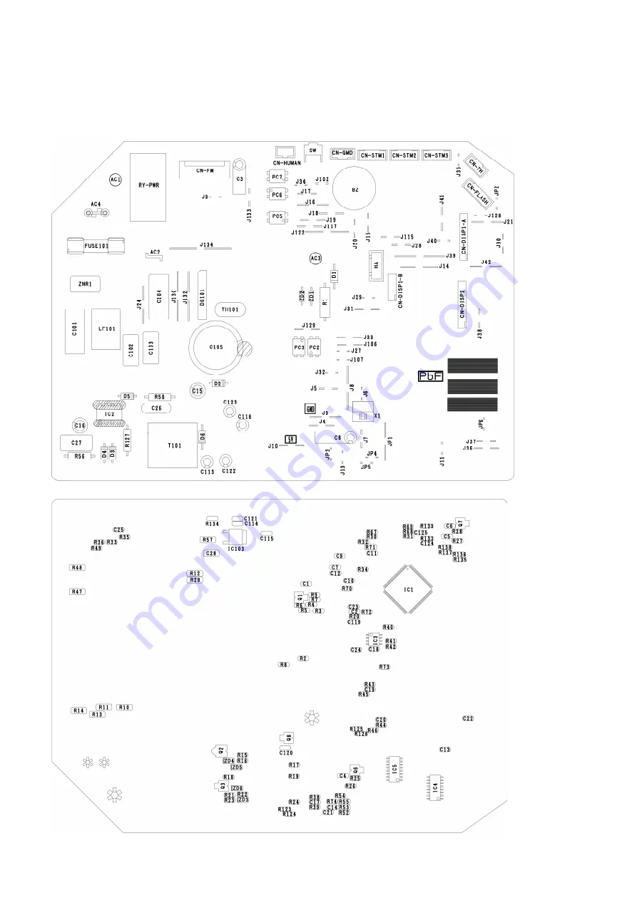 Panasonic CS-RE12NKX Service Manual Download Page 19