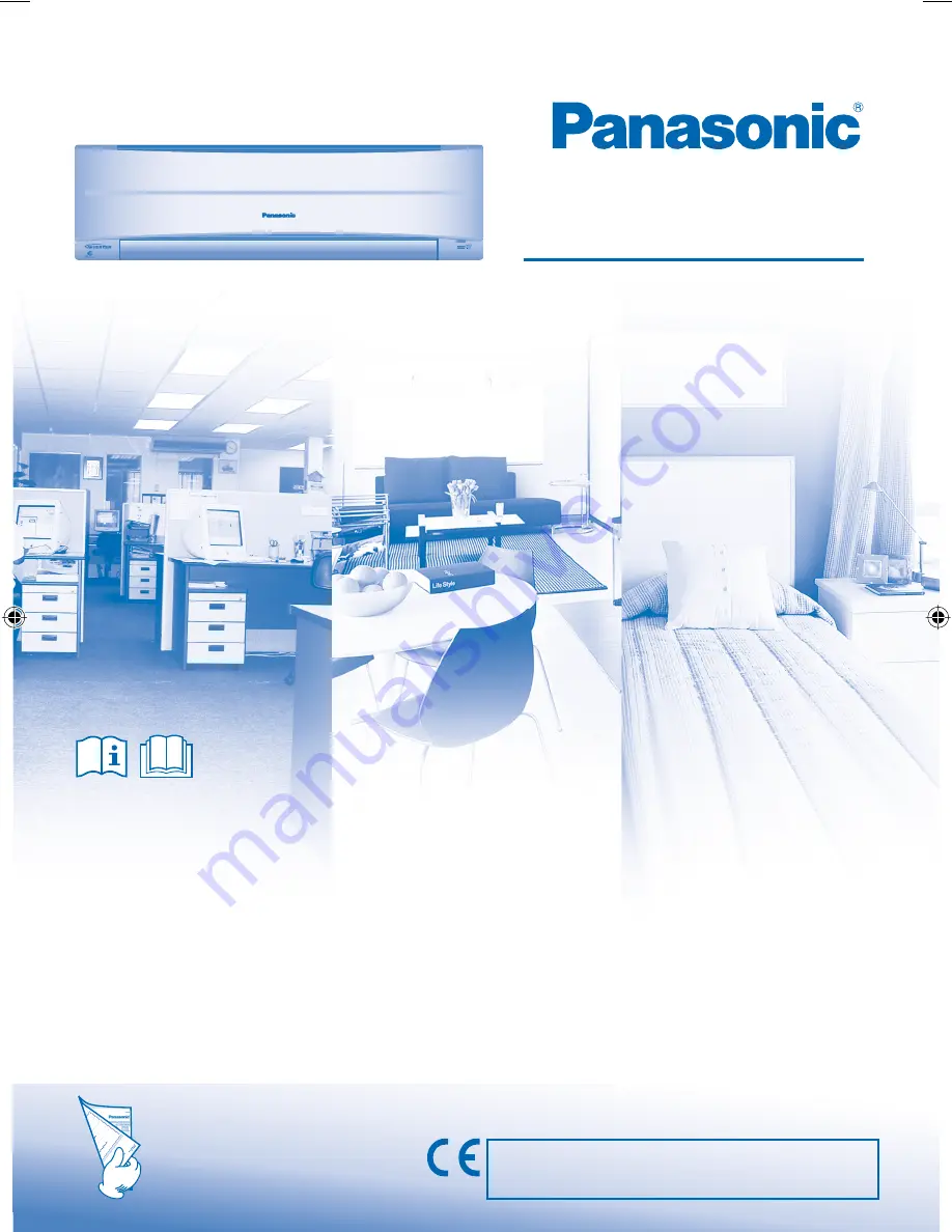 Panasonic CS-RE18JKE Operating Instructions Manual Download Page 1