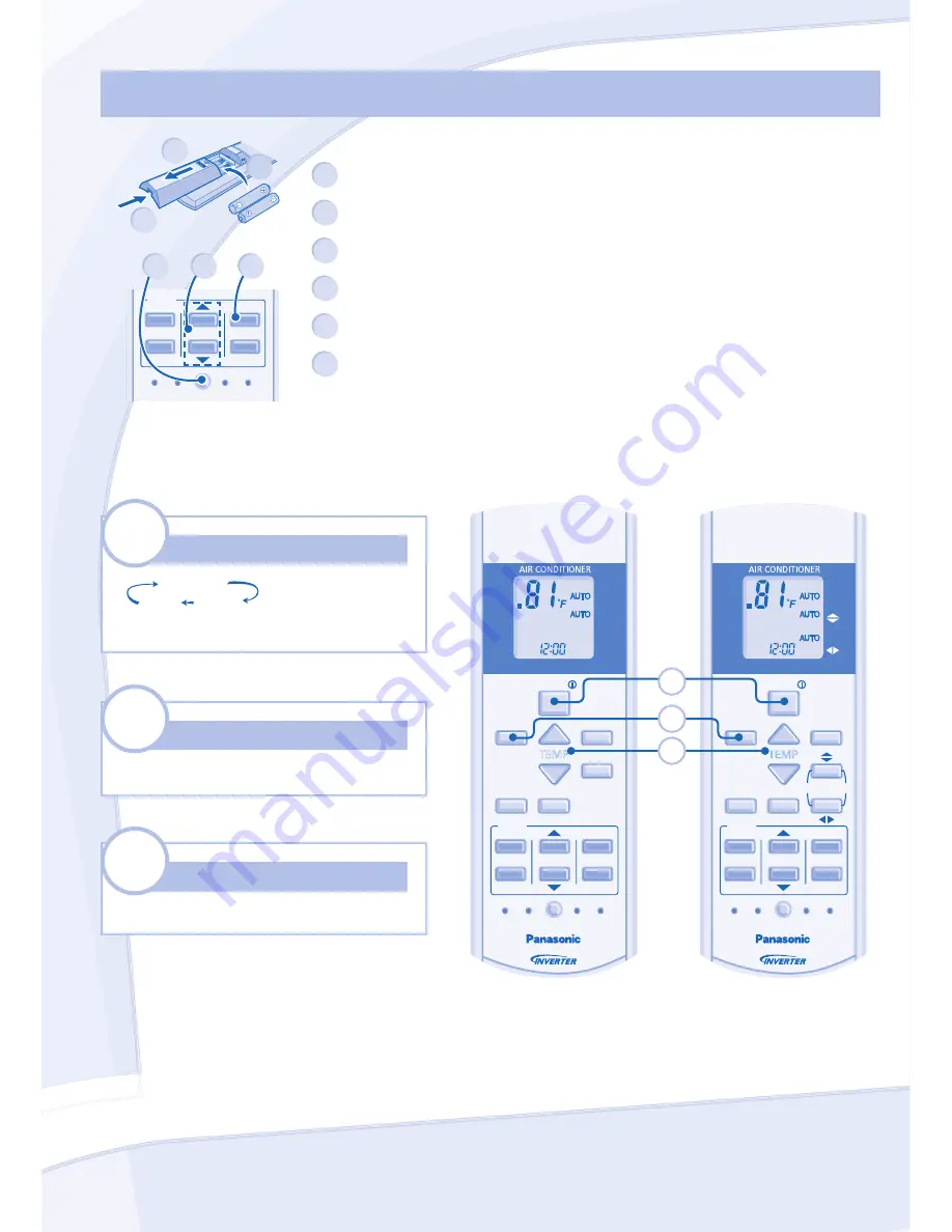 Panasonic CS-S12NKUW-1 Operating Instructions Manual Download Page 12