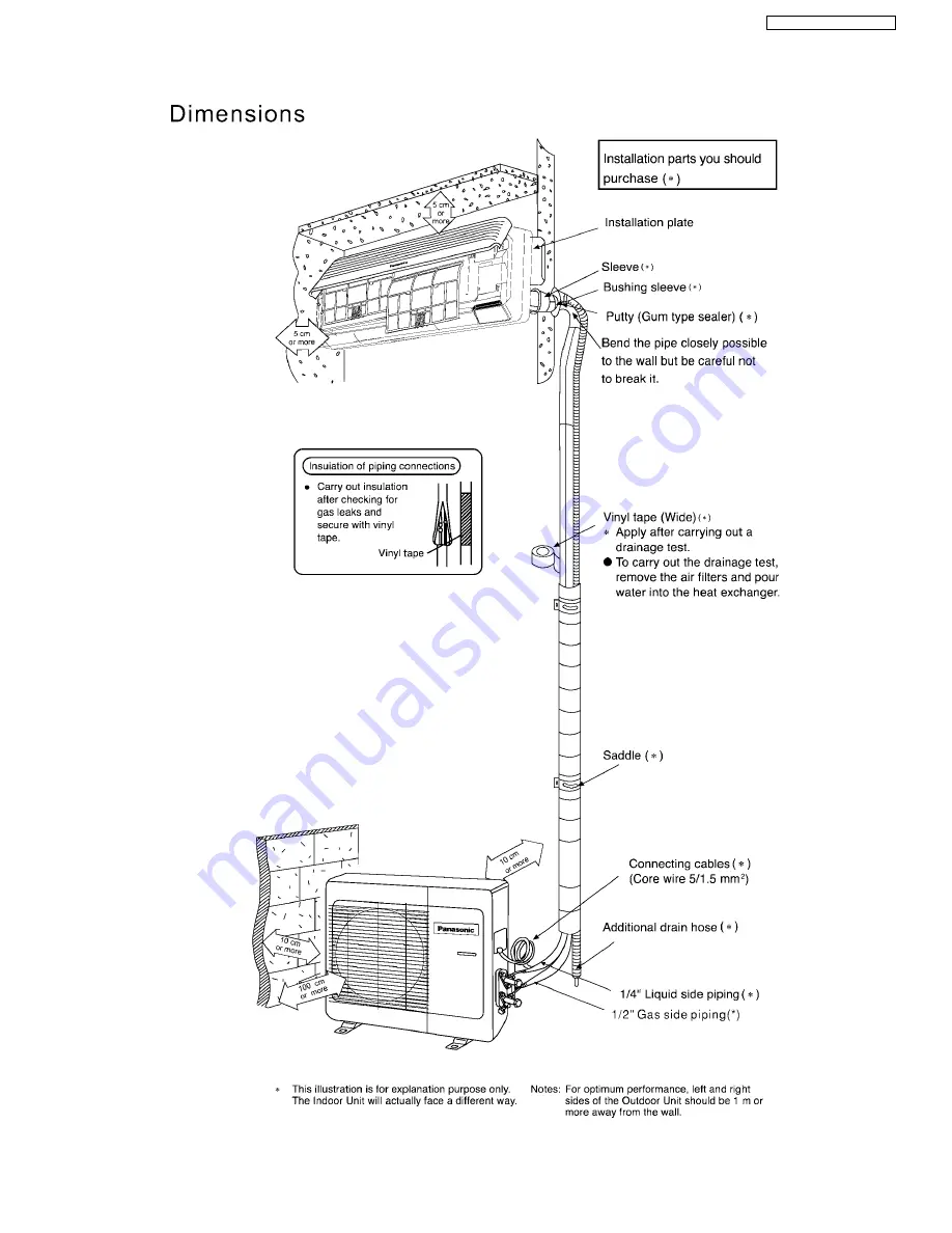 Panasonic CS-SA18CKP Service Manual Download Page 23