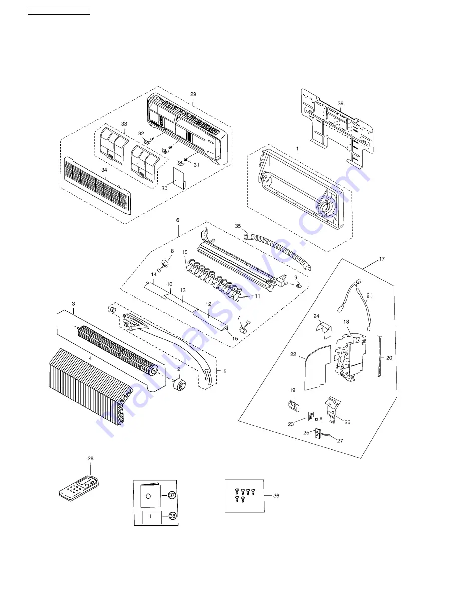 Panasonic CS-SA18CKP Service Manual Download Page 52